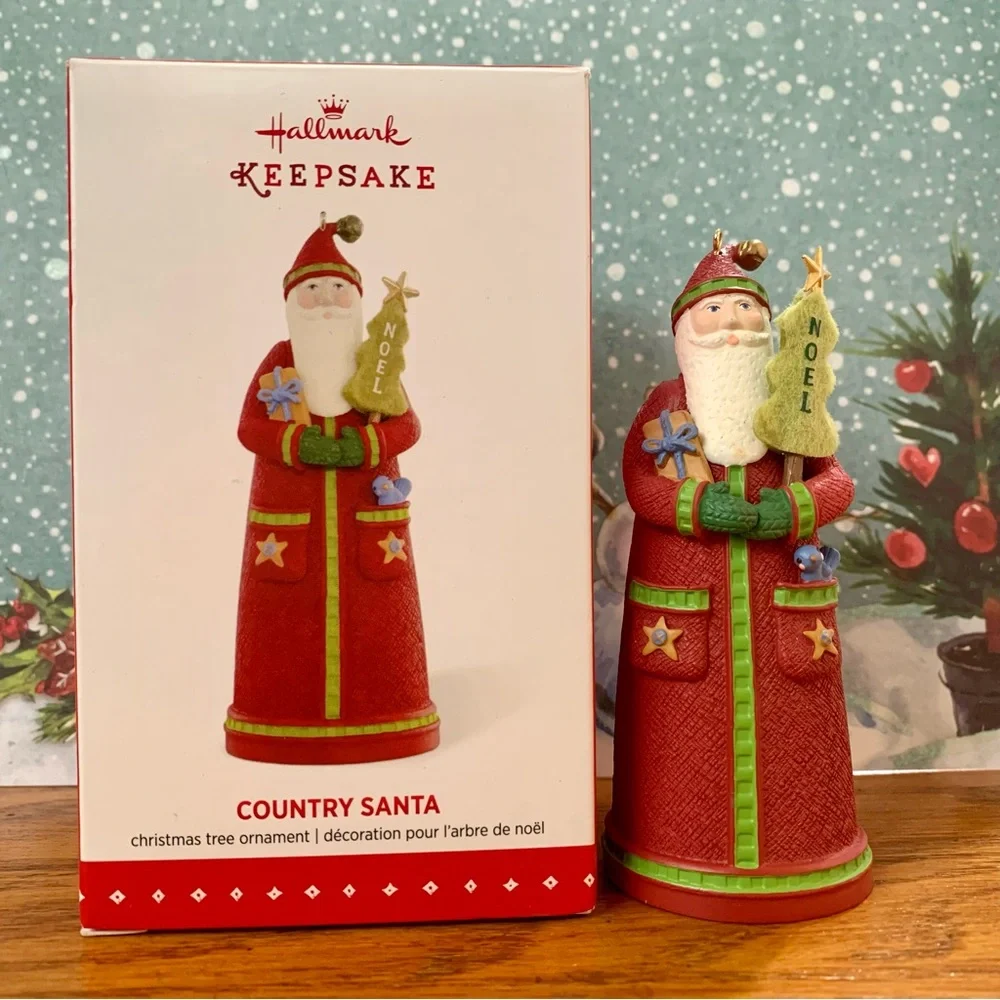 Hallmark Keepsake Ornament “Country Santa” 2015
